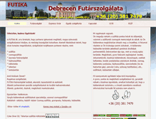 Tablet Screenshot of futika.hu
